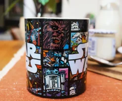 Star Wars - All-Over Comic Print Ceramic Mug | Holds 20 Ounces