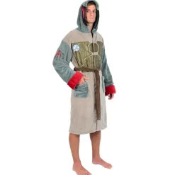 Star Wars Boba Fett Hooded Bathrobe for Men/Women | One Size Fits Most Adults