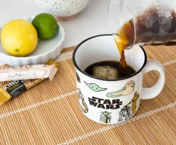 Star Wars Characters Ceramic Camper Mug | Holds 20 Ounces