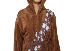 Star Wars Chewbacca Hooded Bathrobe for Adults | One Size Fits Most