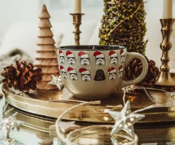 Star Wars Darth Vader Holiday Empire Ceramic Soup Mug | Holds 24 Ounces