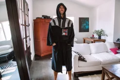 Star Wars Darth Vader Hooded Bathrobe for Men/Women | One Size Fits Most Adults