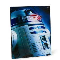 Star Wars Illuminated Canvas Art - 23.9x19.9 - R2D2