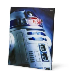 Star Wars Illuminated Canvas Art - 23.9x19.9 - R2D2