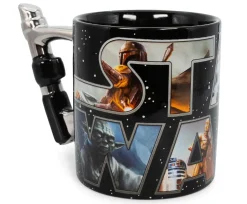 Star Wars Lightsaber Handle Ceramic Mug | Holds 20 Ounces