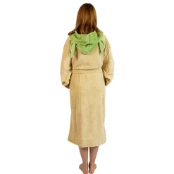 Star Wars Yoda Unisex Hooded Bathrobe for Adults