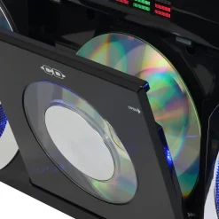 Studebaker Master Blaster Bluetooth Boombox with 3 Way Power, AM/FM Radio, USB Port, CD Player with MP3 Playback and 10 Watts RMS Power