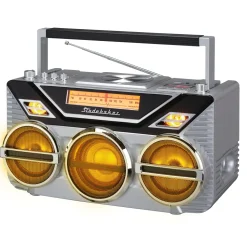 Studebaker Portable Avanti Stereo Boombox with Bluetooth/CD/FM Stereo Analog Radio/15W Subwoofer