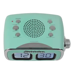 Studebaker Roommate Large Display LCD AM/FM Retro Clock Radio with Bluetooth