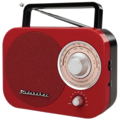 Studebaker 80's Classic Retro Portable AM/FM Radio