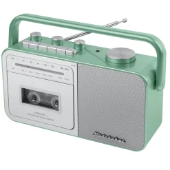 Studebaker 80's Portable Cassette Player/Recorder with AM/FM Radio