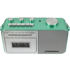 Studebaker 80's Portable Cassette Player/Recorder with AM/FM Radio