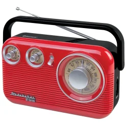 Studebaker 80's Retro Portable AM/FM Radio with Bluetooth
