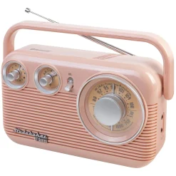 Studebaker 80's Retro Portable AM/FM Radio with Bluetooth