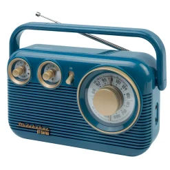 Studebaker 80's Retro Portable AM/FM Radio with Bluetooth
