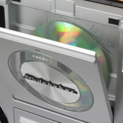 Studebaker Sound Station Portable Stereo Boombox with Bluetooth/CD/AM-FM Radio/Cassette Recorder