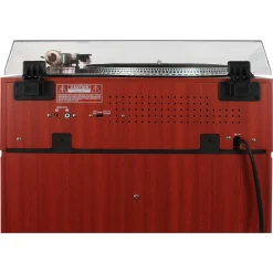 Studebaker Stereo Turntable with Bluetooth Receiver and Record Storage Compartment