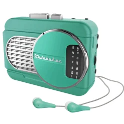 Studebaker Walkabout II Personal Stereo Cassette Player with AM/FM Stereo Radio and Built-in Speaker