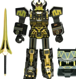 Super7 - Mighty Morphin Power Rangers Super Cyborg - Megazord Black / Gold