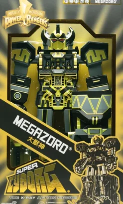 Super7 - Mighty Morphin Power Rangers Super Cyborg - Megazord Black / Gold