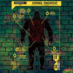 Super7 - Teenage Mutant Ninja Turtles - Super Cyborg - Krang Android (Full Color)