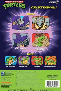 Super7 - Teenage Mutant Ninja Turtles - ReAction Wv8 - Rocksteady (Cartoon)