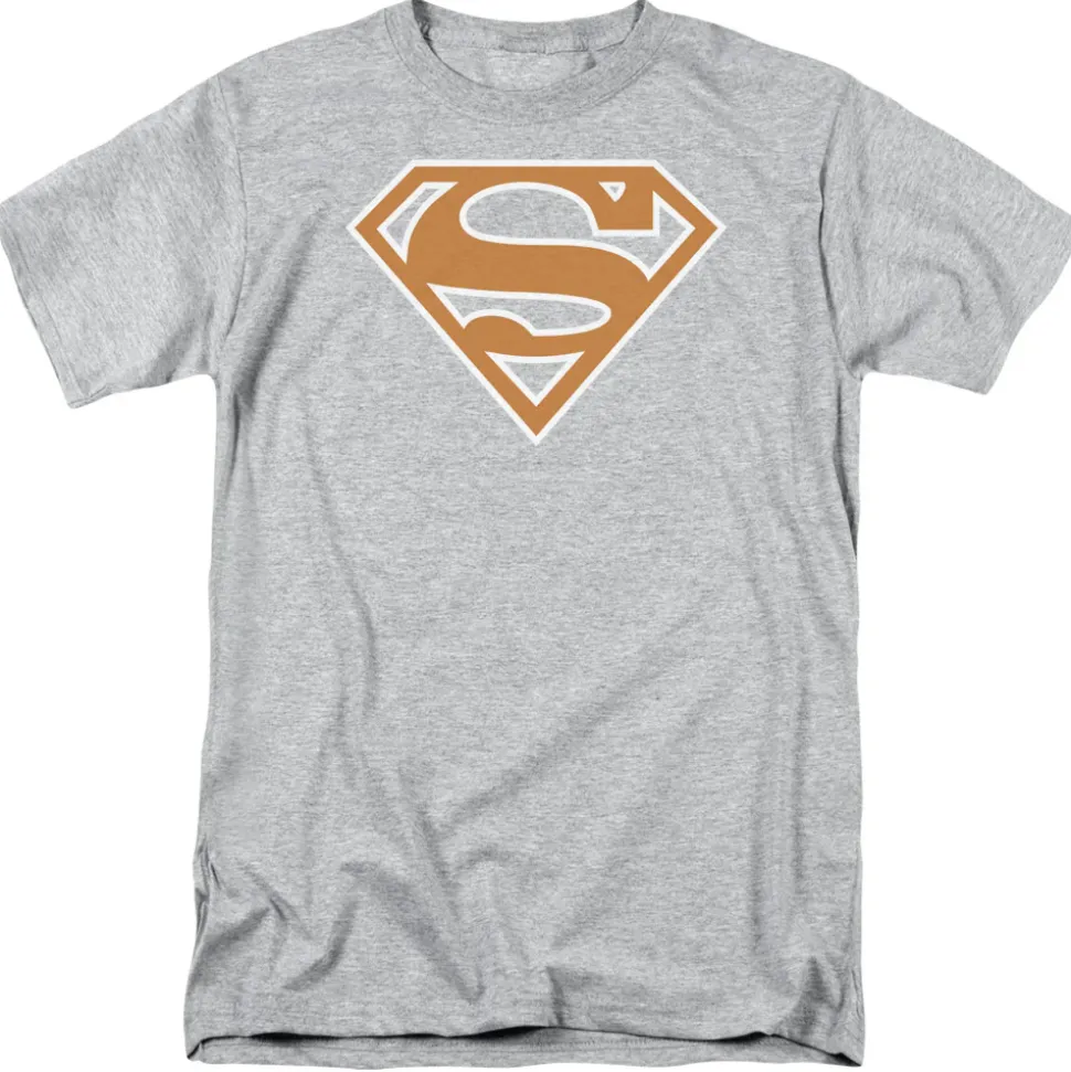 Superman - Burnt Orange & White Shield