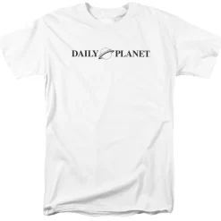 Superman - Daily Planet Logo (White)
