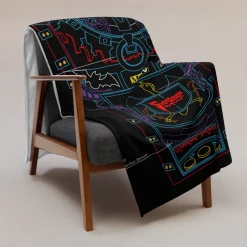 Svengoolie® "Coffin Noir" Throw Blanket