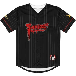 Svengoolie® Pinstripe Baseball Jersey