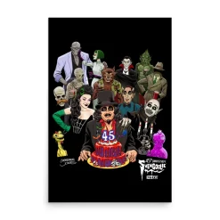 Svengoolie® 45th Anniversary Poster by Christopher Jones