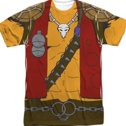 Teenage Mutant Ninja Turtles - Bebop Costume (Front & Back)