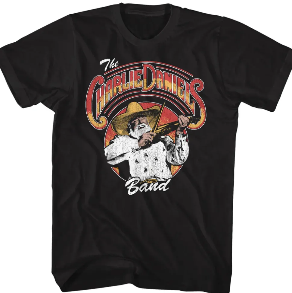 The Charlie Daniels Band - Logo and Fiddlin' (Black)