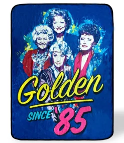 The Golden Girls Golden Since 85 Large Fleece Throw Blanket | 60 x 45 Inches