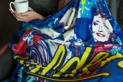 The Golden Girls Golden Since 85 Large Fleece Throw Blanket | 60 x 45 Inches