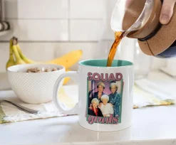 The Golden Girls "Squad Goals" Ceramic Mug | Holds 20 Ounces