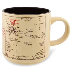 The Hobbit The Shire Map Ceramic Mug | Holds 13 Ounces