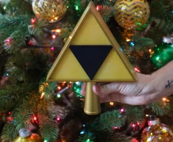 The Legend of Zelda 7-Inch Triforce Light-Up Holiday Tree Topper Decoration