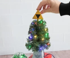 The Legend of Zelda Triforce LED USB-Powered Light-Up Desktop Holiday Tree