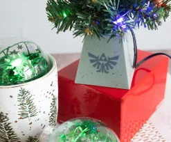 The Legend of Zelda Triforce LED USB-Powered Light-Up Desktop Holiday Tree
