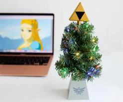 The Legend of Zelda Triforce LED USB-Powered Light-Up Desktop Holiday Tree