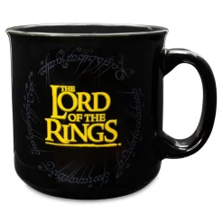 The Lord Of The Rings Gondor Black Ceramic Camper Mug | Holds 20 Ounces