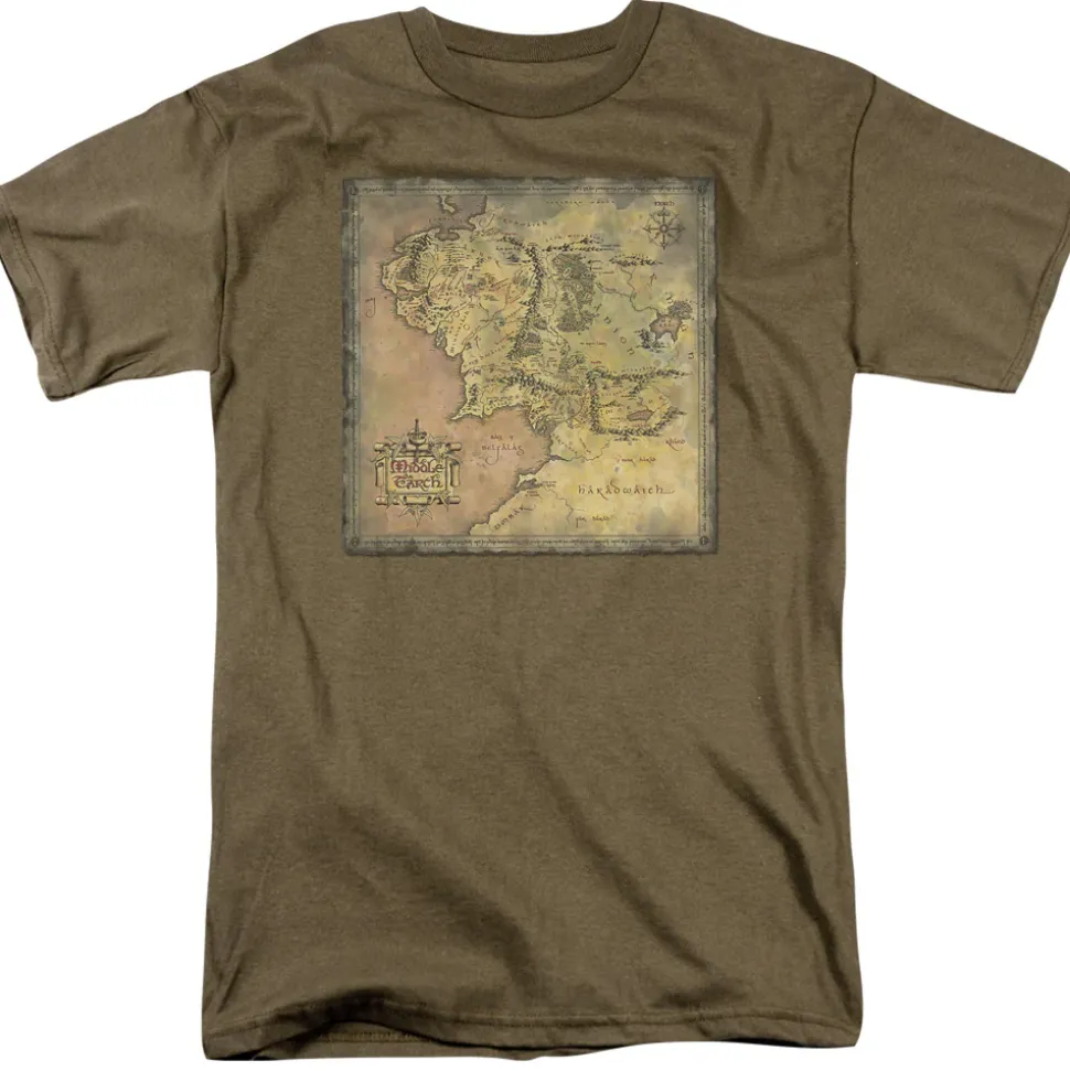 The Lord of the Rings Trilogy - Middle Earth Map