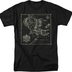 The Lord of the Rings Trilogy - Map of Middle Earth