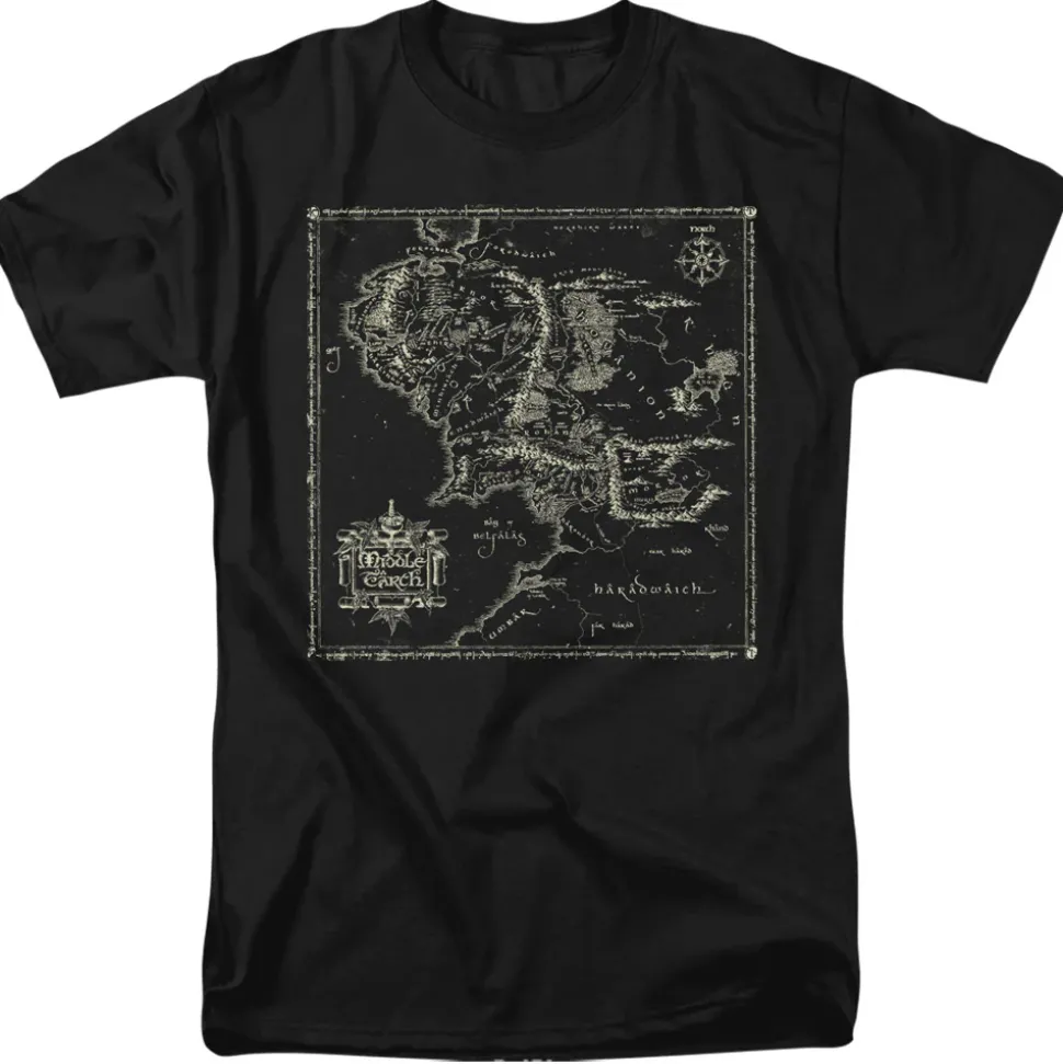 The Lord of the Rings Trilogy - Map of Middle Earth