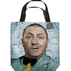 The Three Stooges - Curly Tote Bag