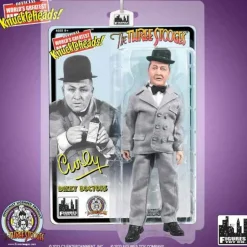 The Three Stooges 8 Inch Action Figures: Dizzy Doctors Curly