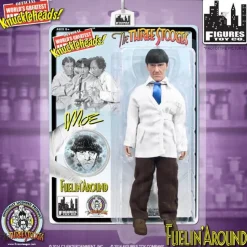 The Three Stooges 8 Inch Deluxe Figurine: Fuelin’ Around Moe