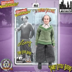The Three Stooges 8 Inch Deluxe Figurine: Three Little Beers Larry