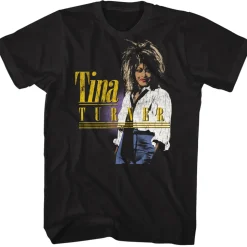 Tina Turner - Slouchy Shirt & Tie (Distressed)